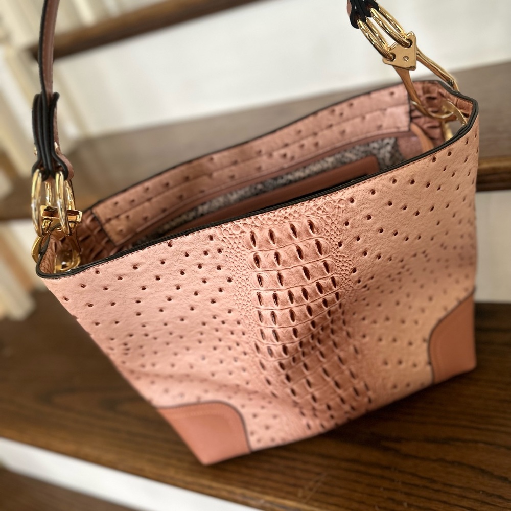 Gorgeous pink purse with matching wallet